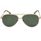 Lacoste L233SP 714 GOLD / Green polarized Sunglasses One Size