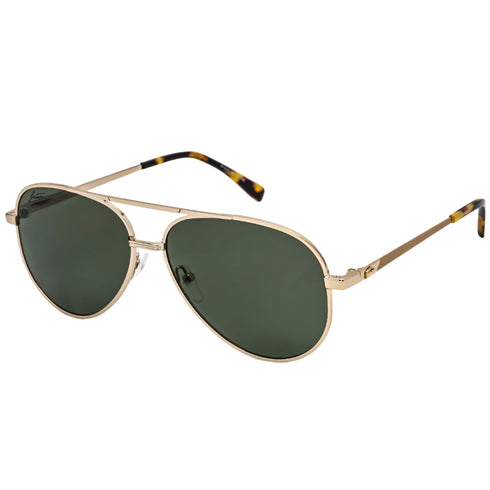Lacoste L233SP 714 GOLD / Green polarized Sunglasses One Size