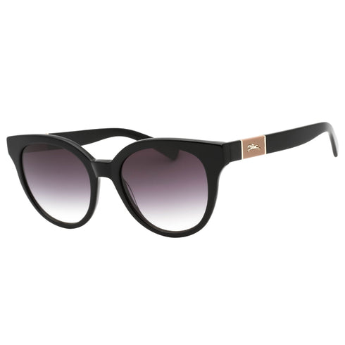 Longchamp LO697S 001 BLACK / Grey Gradient Sunglasses Female One Size