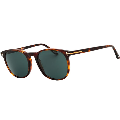 Tom Ford Ft0858 54V Red Havana / Blue Sunglasses One Size