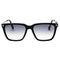 Tom Ford FT0862 Garrett 01B shiny black / gradient smoke Sunglasses Male 54X17X145 One Size