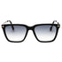 Tom Ford FT0862 Garrett 01B shiny black / gradient smoke Sunglasses Male 54X17X145 One Size