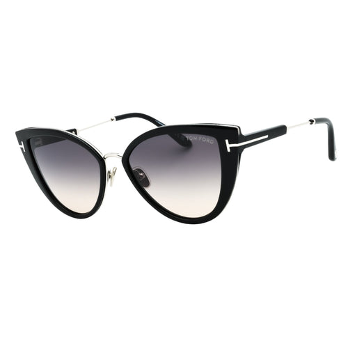 Tom Ford FT0868 01B shiny black / Gradient smoke Sunglasses One Size