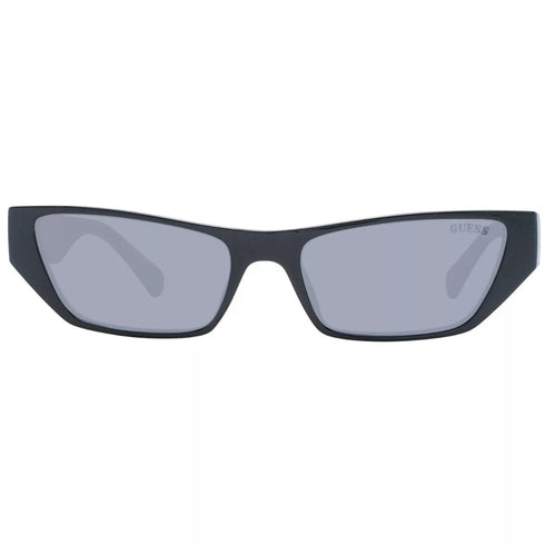 Guess Shiny Black Framed Smoke Lensed Sunglasses GU8232 01A