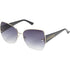 Guess Gold Detail Black Frame Smoke Gradient Lens Sunglasses GF6136 32B