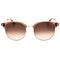 Tom Ford FT0889-K 45F shiny light brown / gradient brown Sunglasses Female One Size