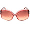 Tom Ford FT0919 72T shiny pink / gradient bordeaux Sunglasses One Size