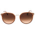 Tom Ford Ft0897-K 45F Shiny Light Brown / Gradient Brown Sunglasses One Size