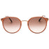 Tom Ford FT0897-K 48F shiny dark brown / gradient brown Sunglasses 55X23X140 One Size