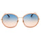 Tom Ford FT0946 Hunter-02 72W shiny pink / gradient blue Sunglasses Female 58X18X140 One Size