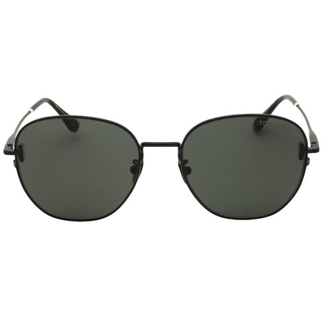 Tom Ford FT0976-K 02A matte black / smoke Sunglasses One Size