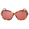 Tom Ford Ft1013 52Y Dark Havana / Violet Sunglasses One Size
