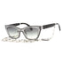 Guess GU7873 01B shiny black / gradient smoke Sunglasses One Size