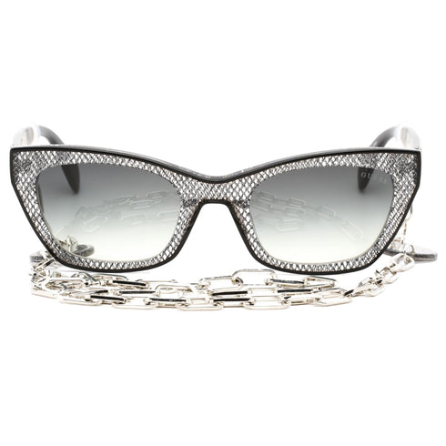 Guess GU7873 01B shiny black / gradient smoke Sunglasses One Size