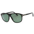 Tom Ford Ft1027 Prescott 01R Shiny Black Green Polarized Sunglasses Male 60X14X140