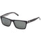 Guess Gu00074 01R Shiny Black Green Polarized Sunglasses