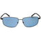 Timberland Tb9325 08D Shiny Gunmetal / Smoke Polarized Sunglasses One Size