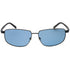 Timberland Tb9325 08D Shiny Gunmetal / Smoke Polarized Sunglasses One Size