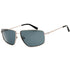 Guess Gu00088 08D Shiny Gunmetal / Smoke Polarized Sunglasses One Size