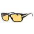Guess GU00090 01E Shiny Black / Brown Sunglasses One Size