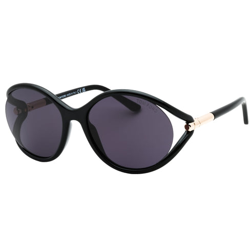 Tom Ford FT1090 01A shiny black / smoke Sunglasses One Size