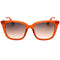 Guess GU7886 44F orange/other / gradient brown Sunglasses One Size