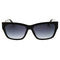 Guess GU00105 01B shiny black / gradient smoke Sunglasses Female 56X15X140 One Size