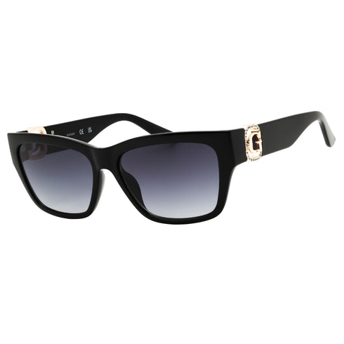 Guess GU00105 01B shiny black / gradient smoke Sunglasses Female 56X15X140 One Size