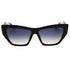 Guess GU00111 01B Shiny Black / Gradient Smoke Sunglasses Female 56X14X130 One Size