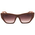 Guess GU00111 58F Matte Beige / Gradient Brown Sunglasses Female 56X14X130 One Size