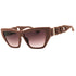 Guess GU00111 58F Matte Beige / Gradient Brown Sunglasses Female 56X14X130 One Size