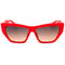 Guess Gu00111 73B Matte Pink / Gradient Smoke Sunglasses One Size