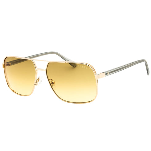 Guess GU00119 32F Shiny Pale Gold / Brown Gradient Sunglasses 58X14X140 One Size