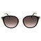 Tom Ford FT1143-K 01F shiny black / gradient brown Sunglasses 54X21X145 One Size