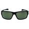 Timberland TB00017 02R matte black / green polarized Sunglasses One Size