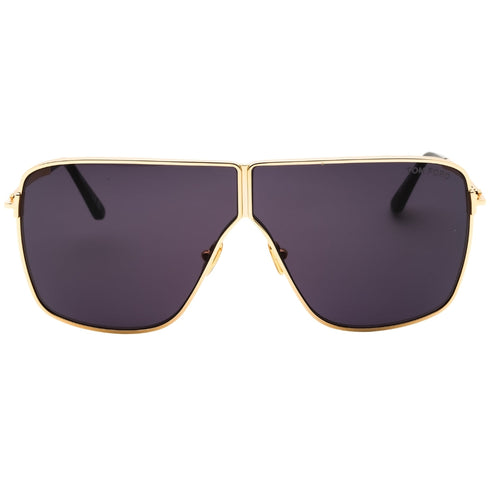 Tom Ford FT1159 30A shiny deep gold / smoke Sunglasses 68X3X135 One Size