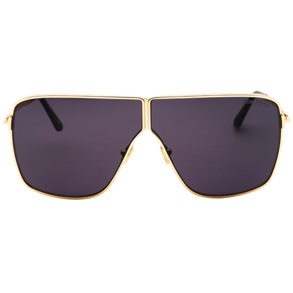 Tom Ford FT1159 30A shiny deep gold / smoke Sunglasses 68X3X135 One Size