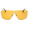 Tom Ford FT1159 Huxley 30E shiny deep gold / brown Sunglasses Female 68X3X135 One Size