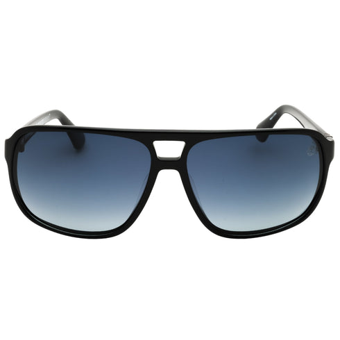 Timberland Tb00031 01D Shiny Black / Smoke Polarized Sunglasses 65X14X150 One Size
