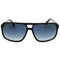 Timberland Tb00031 01D Shiny Black / Smoke Polarized Sunglasses 65X14X150 One Size