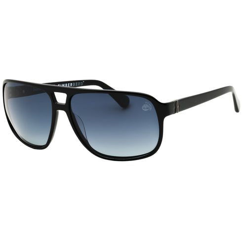 Timberland Tb00031 01D Shiny Black / Smoke Polarized Sunglasses 65X14X150 One Size
