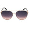 Guess GU00158 28B shiny rose gold / gradient smoke Sunglasses Female 61X15X130 One Size