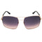 Guess GU00159 28B shiny rose gold / gradient smoke Sunglasses Female 63X17X130 One Size