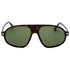 Tom Ford FT1178 52N dark havana / green Sunglasses 58X16X145 One Size