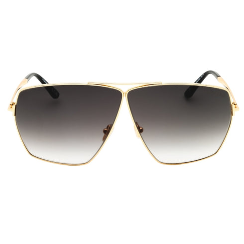Tom Ford FT1185 30B shiny deep gold / gradient smoke Sunglasses 67X02X135 One Size