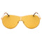 Tom Ford FT1174 Gaia 30E shiny deep gold / brown Sunglasses Female 71X2X140 One Size