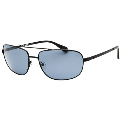 Timberland Tb00045 01D Shiny Black / Smoke Polarized Sunglasses 66X18X150 One Size