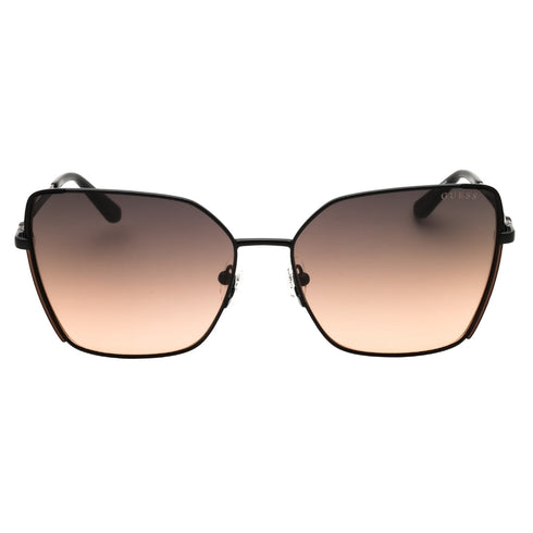 Guess GU00192 01B shiny black / gradient smoke Sunglasses Female 59X16X140 One Size