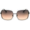Guess GU00194 01B Shiny Black Sunglasses 58X17X140 One Size