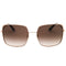Guess GU00194 28F shiny rose gold / gradient brown Sunglasses 58X17X140 One Size